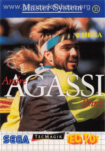 Cover Andre Agassi Tennis for Master System II